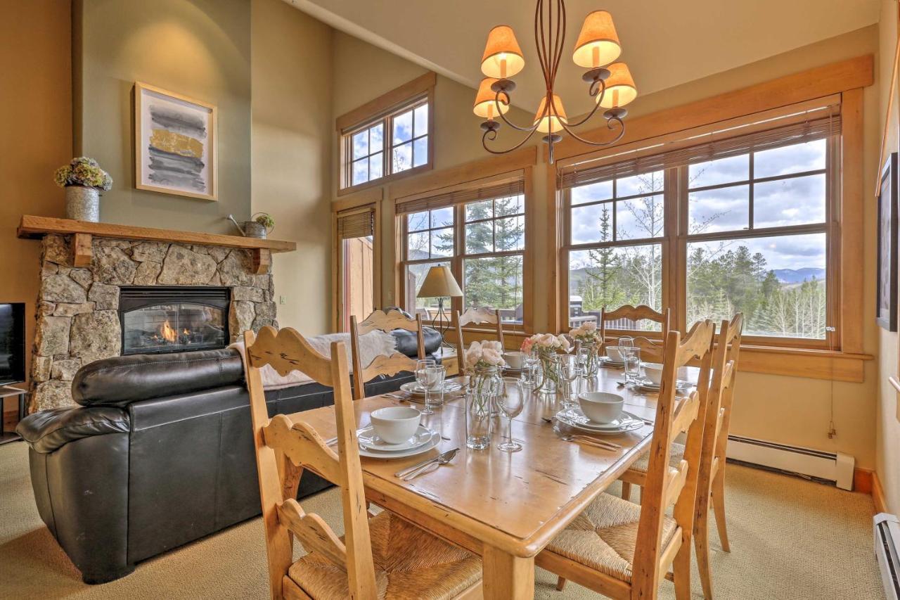 Keystone Condo On Golf Course With Mountain View Exterior foto