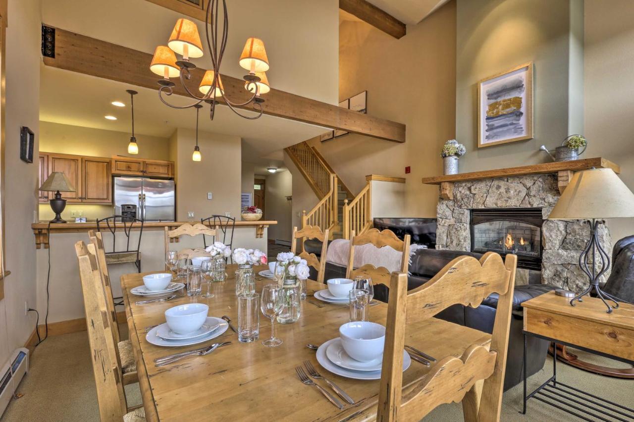 Keystone Condo On Golf Course With Mountain View Exterior foto