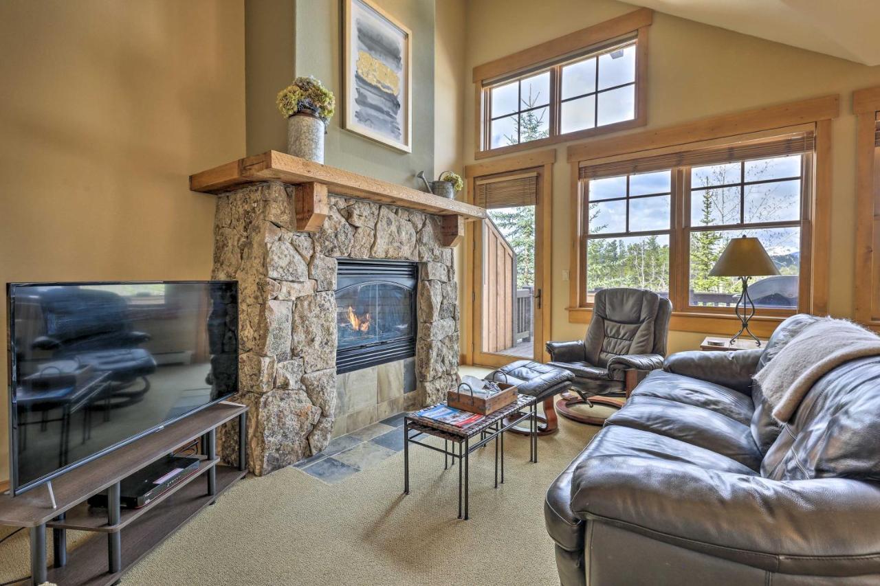 Keystone Condo On Golf Course With Mountain View Exterior foto