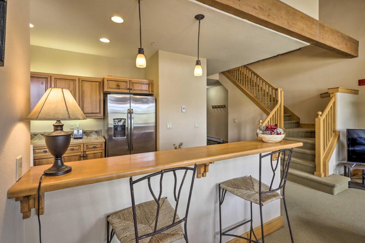 Keystone Condo On Golf Course With Mountain View Exterior foto