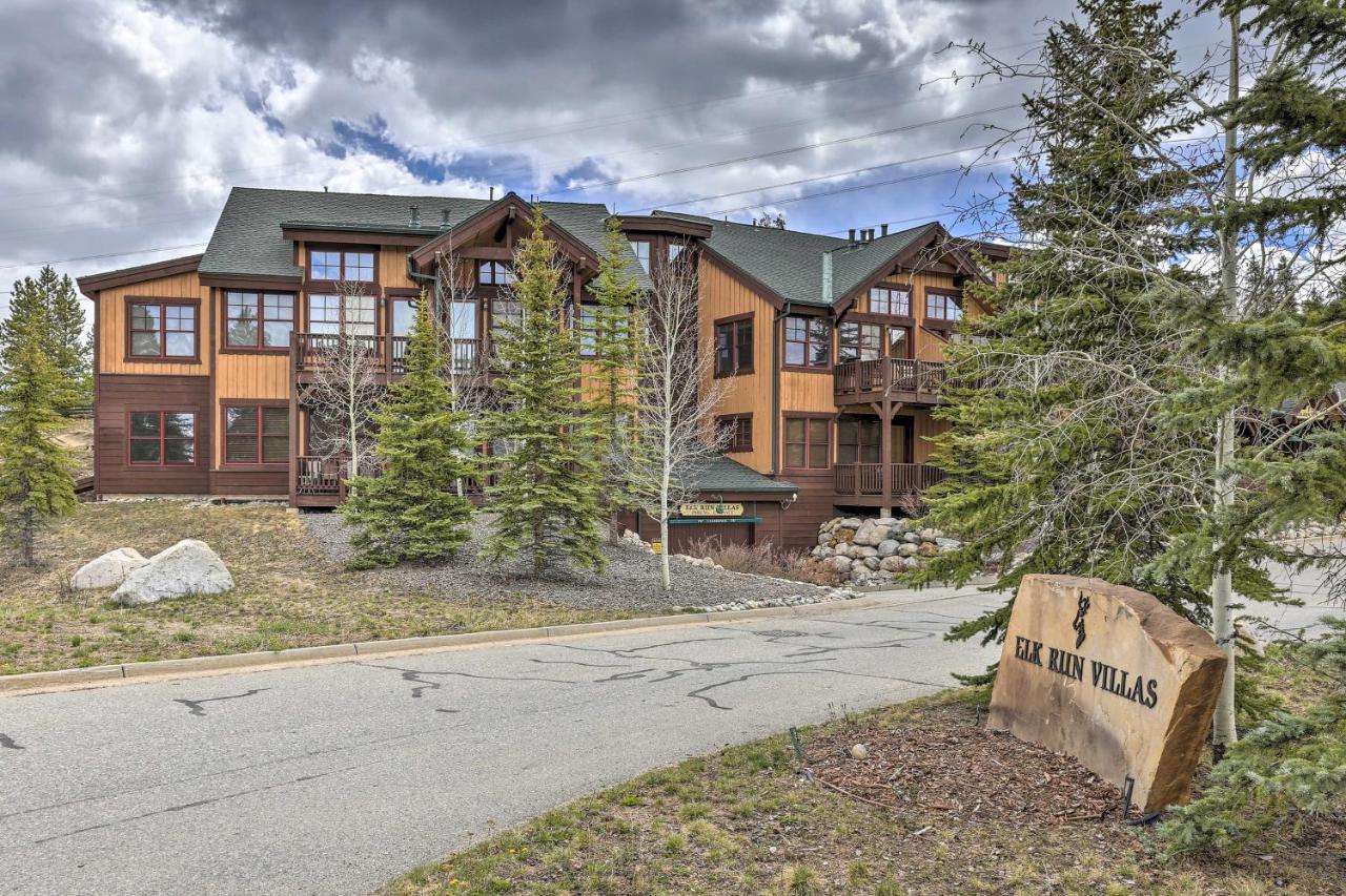Keystone Condo On Golf Course With Mountain View Exterior foto