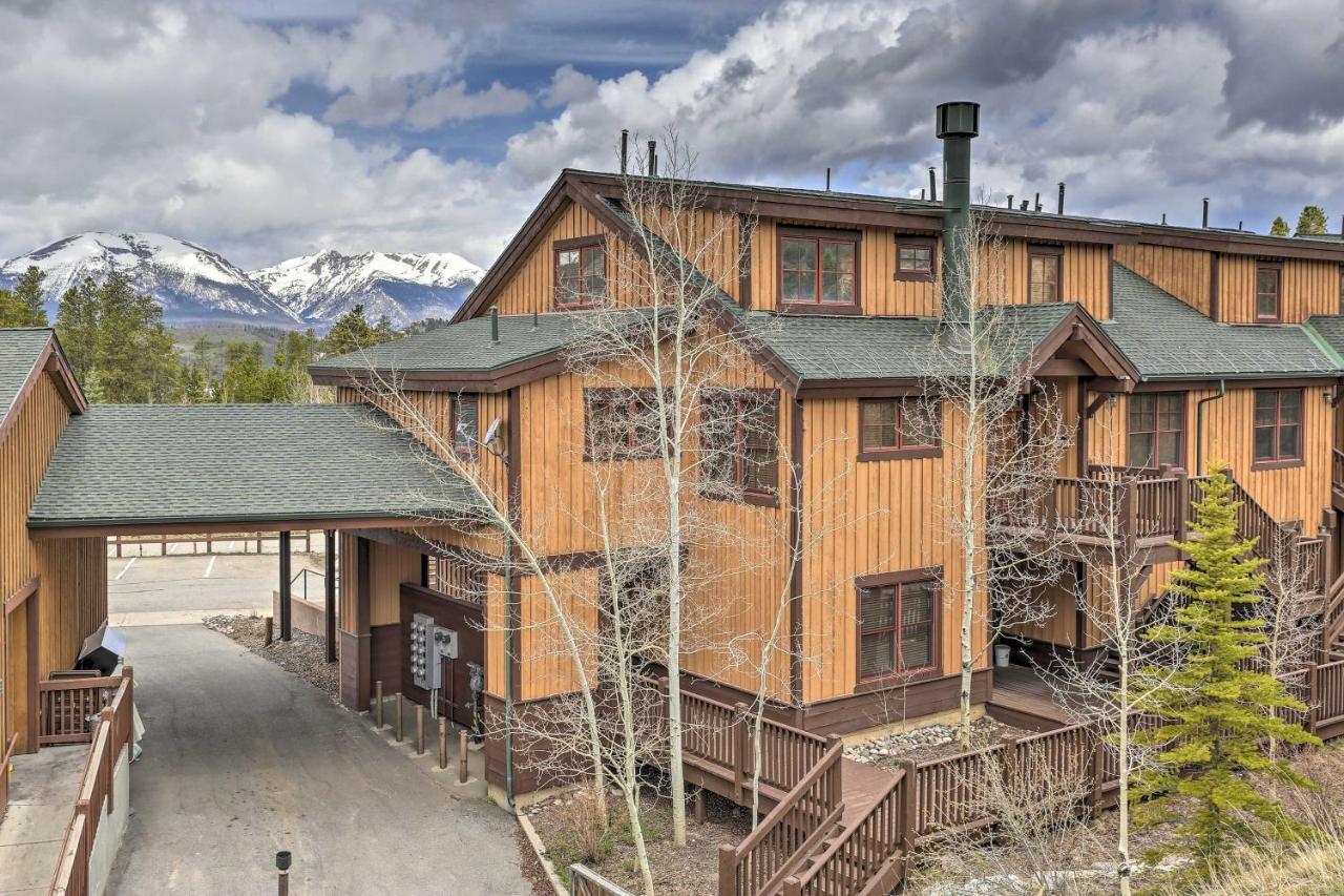 Keystone Condo On Golf Course With Mountain View Exterior foto