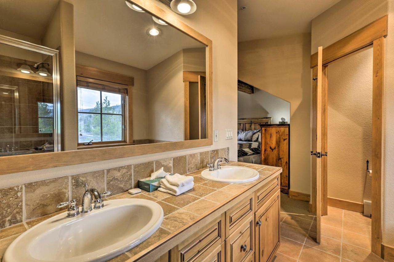 Keystone Condo On Golf Course With Mountain View Exterior foto